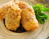 ふきのとうの豚味噌巻きフライ作り方6写真