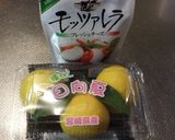 缶つま「マテ茶鶏」と日向夏のサラダ仕立て作り方1写真