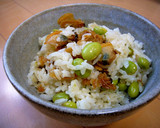 生姜の風味が◎簡単♪アサリの炊き込み御飯作り方10写真