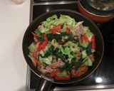 豚肉野菜のコチュジャン炒め作り方4写真