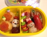 遠足お弁当☆簡単で可愛い雪だるまおにぎり作り方4写真