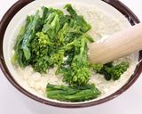 満開！菜の花の白和え作り方6写真