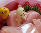 細い魚肉ソーセージ&チーズでキャラ弁に♬作り方7写真