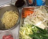 生中華麺でしっとり焼きソバ!作り方1写真