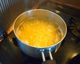 チキンときのこの和風パスタ作り方3写真