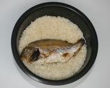 桜色☆グルメ必見☆鯛の干物で炊き込みご飯作り方3写真