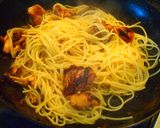 チキンときのこの和風パスタ作り方6写真