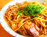 チキンときのこの和風パスタ作り方7写真