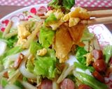 ふわふわ卵の野菜炒め作り方9写真