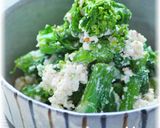 Wチーズでコク旨♡菜の花の和風マヨ和え作り方9写真