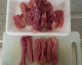 豚肉のかりん上げ作り方1写真