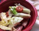 豚バラ肉の高菜煮オイスターソース風味作り方3写真