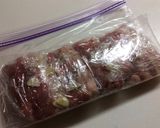 豚バラ肉の高菜煮オイスターソース風味作り方2写真