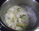 白菜の和風ミルク煮作り方8写真