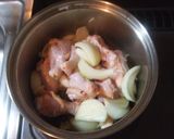 鶏手羽と夏野菜の黒酢煮作り方3写真