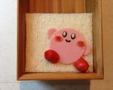 キャラ弁 星のカービィ サンドイッチ弁当作り方10写真