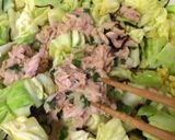 春キャベのツナ昆布炒め作り方5写真