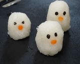 居酒屋風出し巻卵☆ひよこの親子？作り方3写真