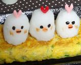 居酒屋風出し巻卵☆ひよこの親子？作り方4写真
