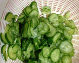 簡単！素朴なきゅうり＆わかめの酢の物♫作り方1写真