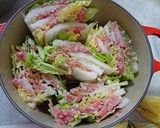 白菜と豚挽肉のミルフィーユ作り方5写真