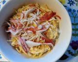 ランチにﾋﾟｯﾀﾘ♪かにツナ丼!!作り方5写真