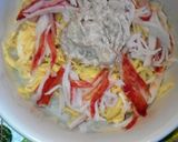 ランチにﾋﾟｯﾀﾘ♪かにツナ丼!!作り方6写真
