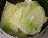 白菜と鶏ささみの和え物作り方1写真
