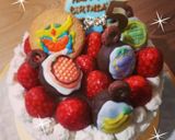 ケーキポップde仮面ライダーロックシード作り方7写真