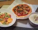 簡単♪具だくさんの食べるクリームスープ作り方5写真