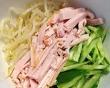簡単小鉢♪ もやしと胡瓜のポン酢マヨ和え作り方2写真