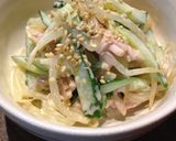 簡単小鉢♪ もやしと胡瓜のポン酢マヨ和え作り方4写真