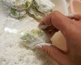 春キャベツと菜の花のコロッケ作り方7写真