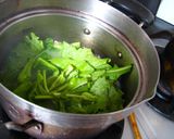菜花とツナ缶汁も使ったスープ作り方7写真