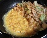 柔らか鶏ムネ肉のふわふわマヨ卵炒め作り方7写真