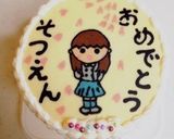 キャラケーキ作り方1写真