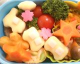 お弁当おかずに♪可愛いハムとチーズの飾り作り方12写真