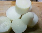 鶏肉と大根の煮物作り方1写真