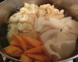 巾着餅の煮物作り方3写真