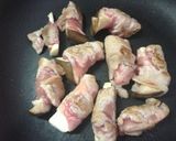 豚こまでお手軽♪エリンギぐるぐる生姜焼き作り方3写真