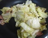 コレでしょ!春キャベツとベーコンの塩炒め作り方2写真