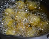 新じゃが揚げの甘辛+塩ベーコン作り方4写真