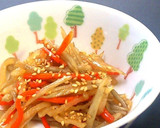 簡単！激ウマ！しっかり味のきんぴらごぼう作り方5写真
