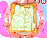 きゅーたまトースト♪作り方3写真