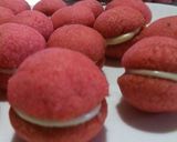 *可愛い♡いちご味のチョコサンドクッキー作り方10写真