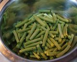 三尺豆の炒め物作り方2写真