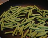 三尺豆の炒め物作り方6写真
