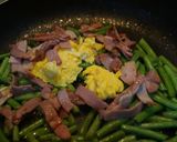 三尺豆の炒め物作り方7写真