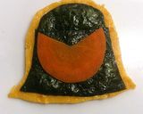 仮面ライダーガイム☆キャラ弁作り方2写真