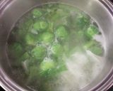 鶏軟骨入り芽キャベツとセロリの春スープ作り方5写真